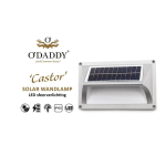Solar Wall Light small Castor tuinverlichting