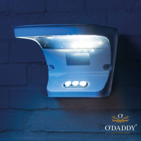 Sargas Solar Wall Light large, tuinverlichting