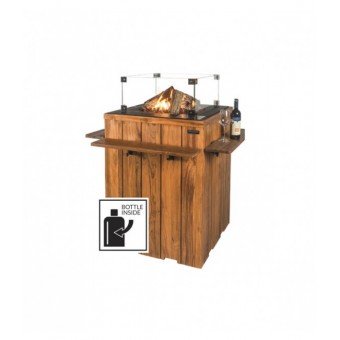 Cocoon Table Teakhout - Statafel